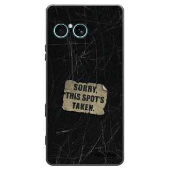 Picasee silikónový čierny obal pre Sony Xperia 10 VII - SORRY