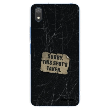 Picasee silikónový prehľadný obal pre Xiaomi Redmi 7A - SORRY