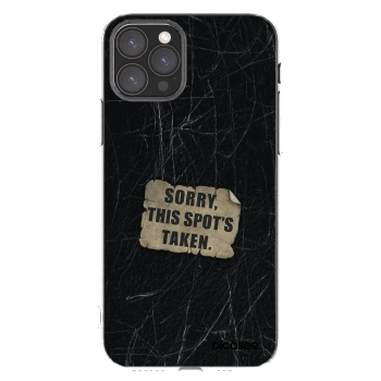 Picasee silikónový prehľadný obal pre Apple iPhone 11 Pro - SORRY