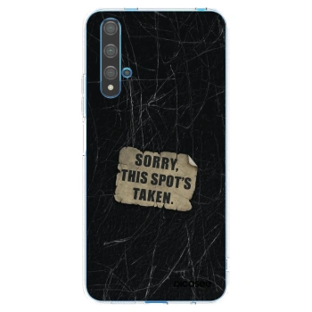 Picasee silikónový prehľadný obal pre Huawei Nova 5T - SORRY