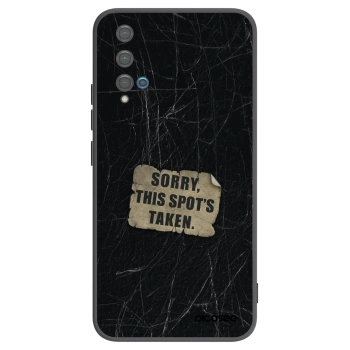 Picasee silikónový čierny obal pre Huawei Nova 5T - SORRY