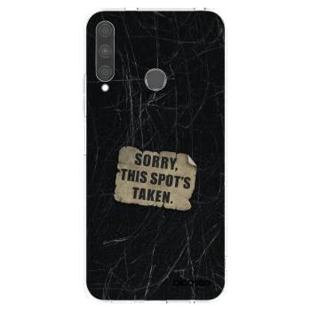 Picasee silikónový prehľadný obal pre Huawei P40 Lite E - SORRY