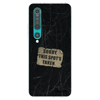 Picasee silikónový prehľadný obal pre Xiaomi Mi 10 - SORRY