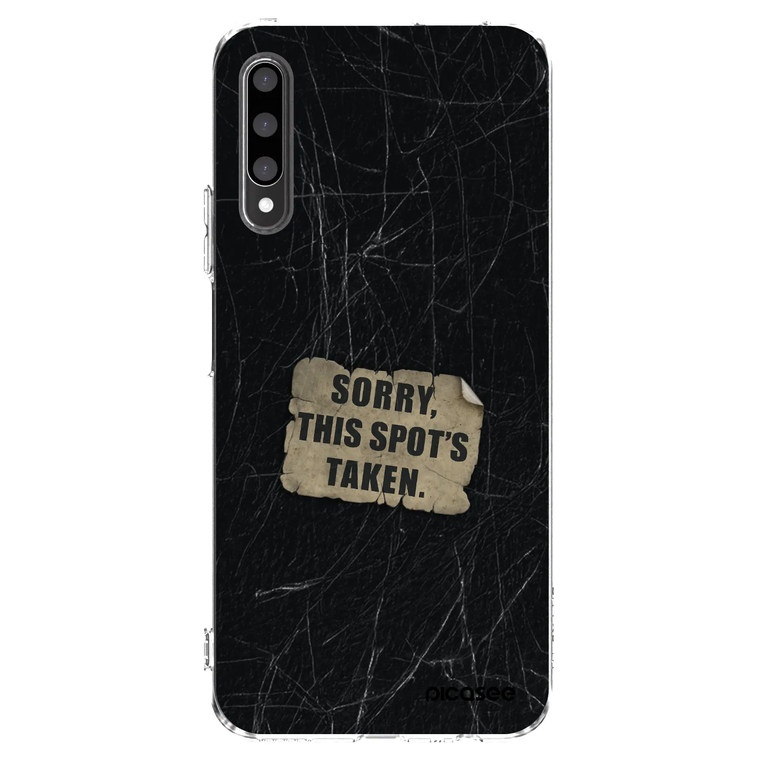 Picasee silikónový prehľadný obal pre Honor 9X Pro - SORRY