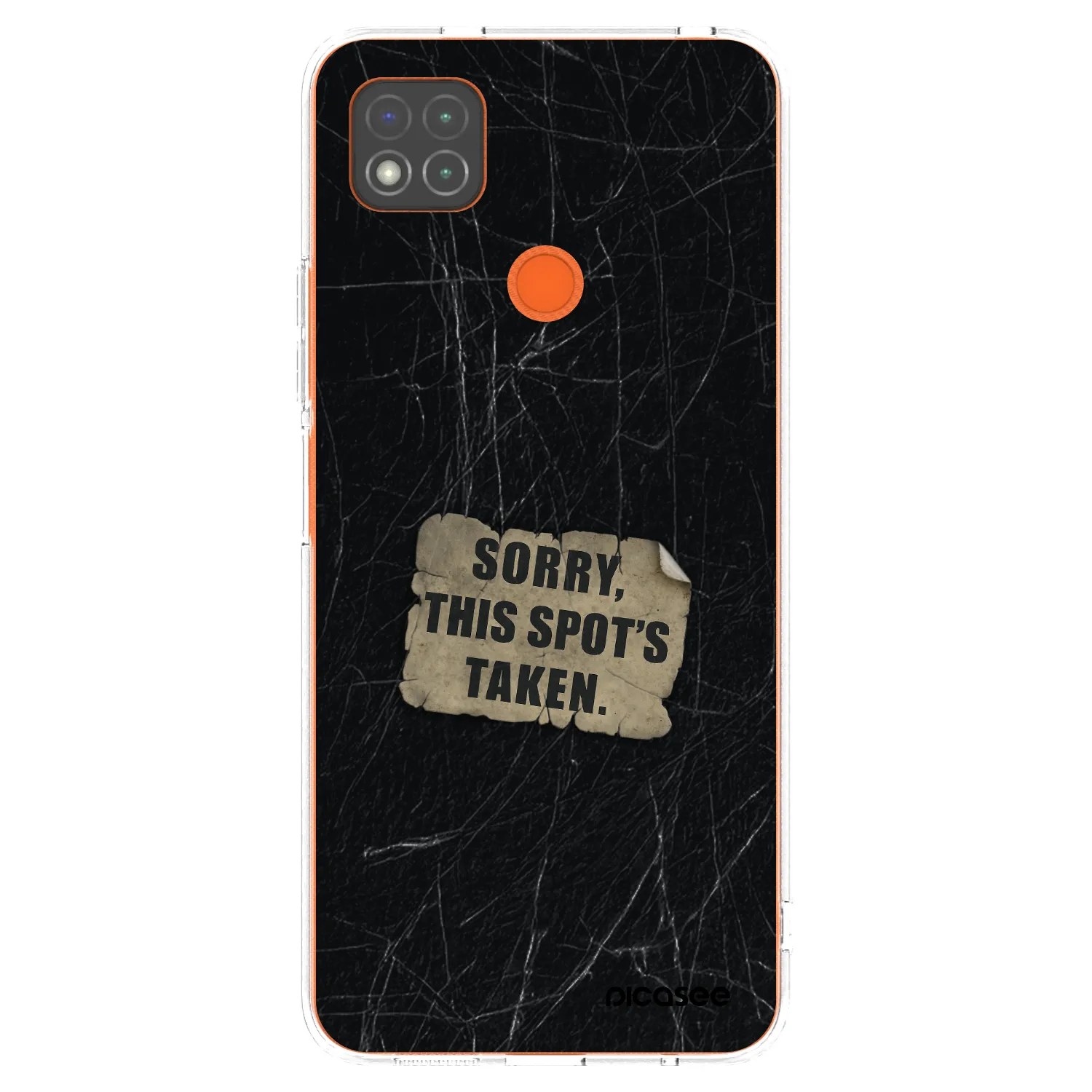 Picasee silikónový prehľadný obal pre Xiaomi Redmi 9C - SORRY