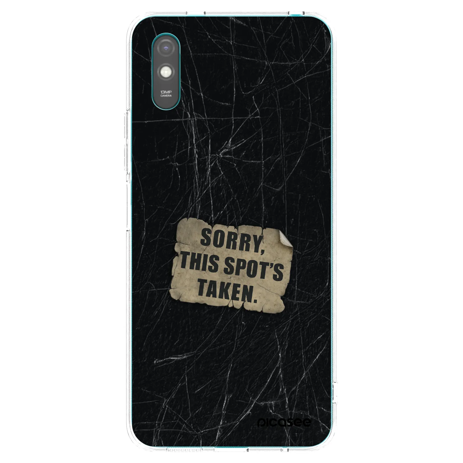 Picasee silikónový prehľadný obal pre Xiaomi Redmi 9A - SORRY