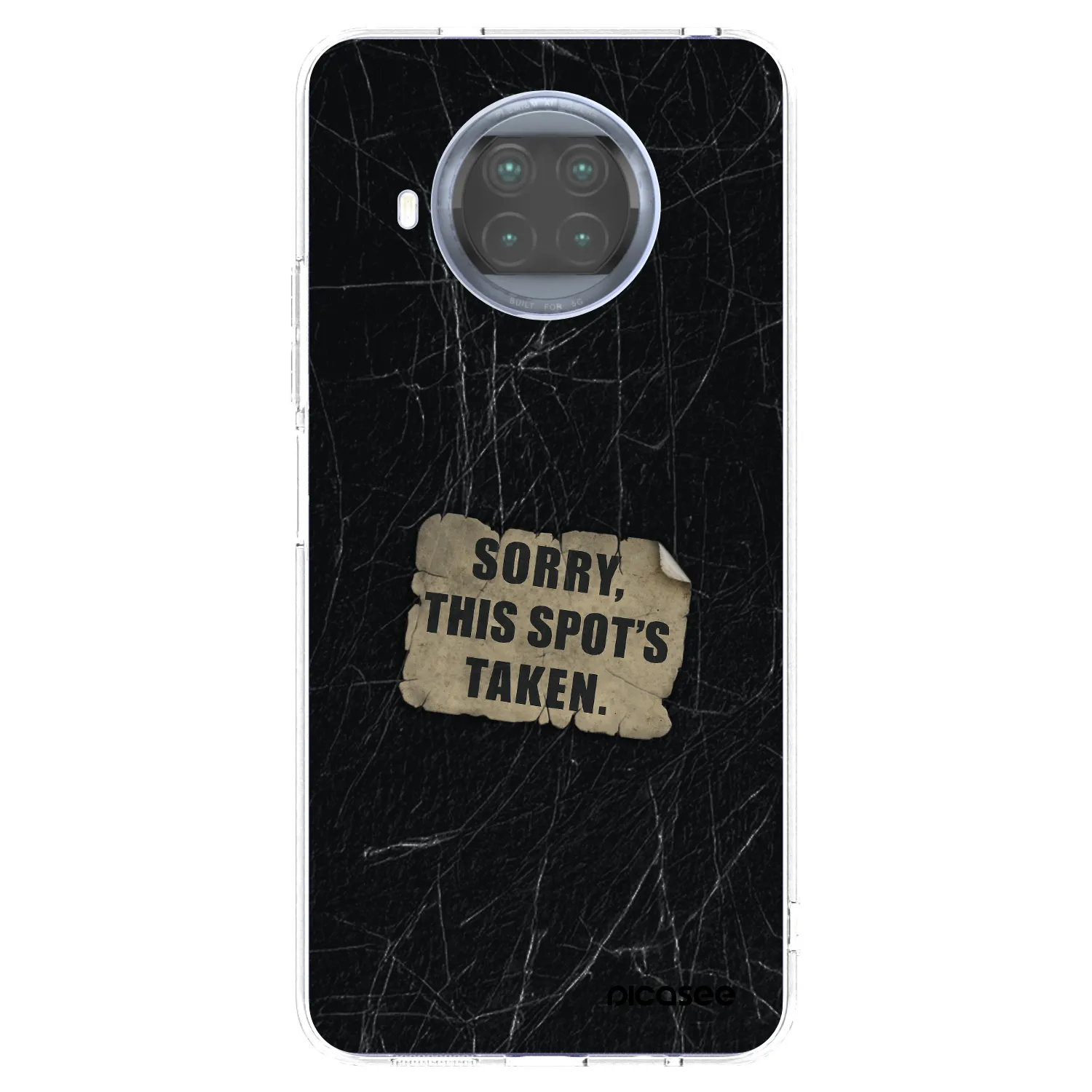 Picasee silikónový prehľadný obal pre Xiaomi Mi 10T Lite - SORRY