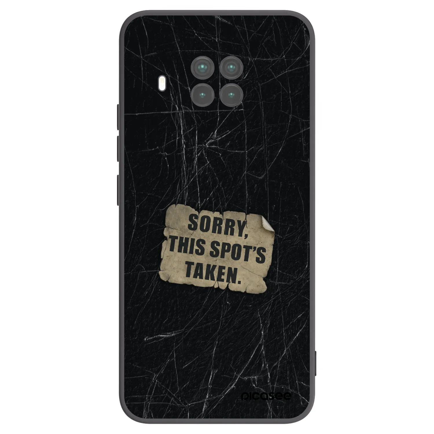 Picasee silikónový čierny obal pre Xiaomi Mi 10T Lite - SORRY