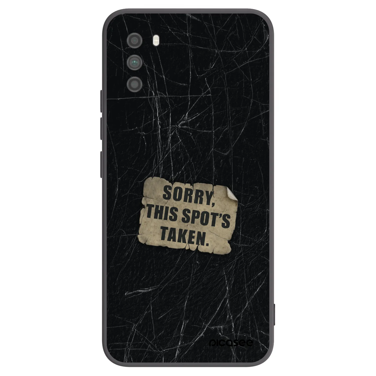 Picasee silikónový čierny obal pre Xiaomi Poco M3 - SORRY