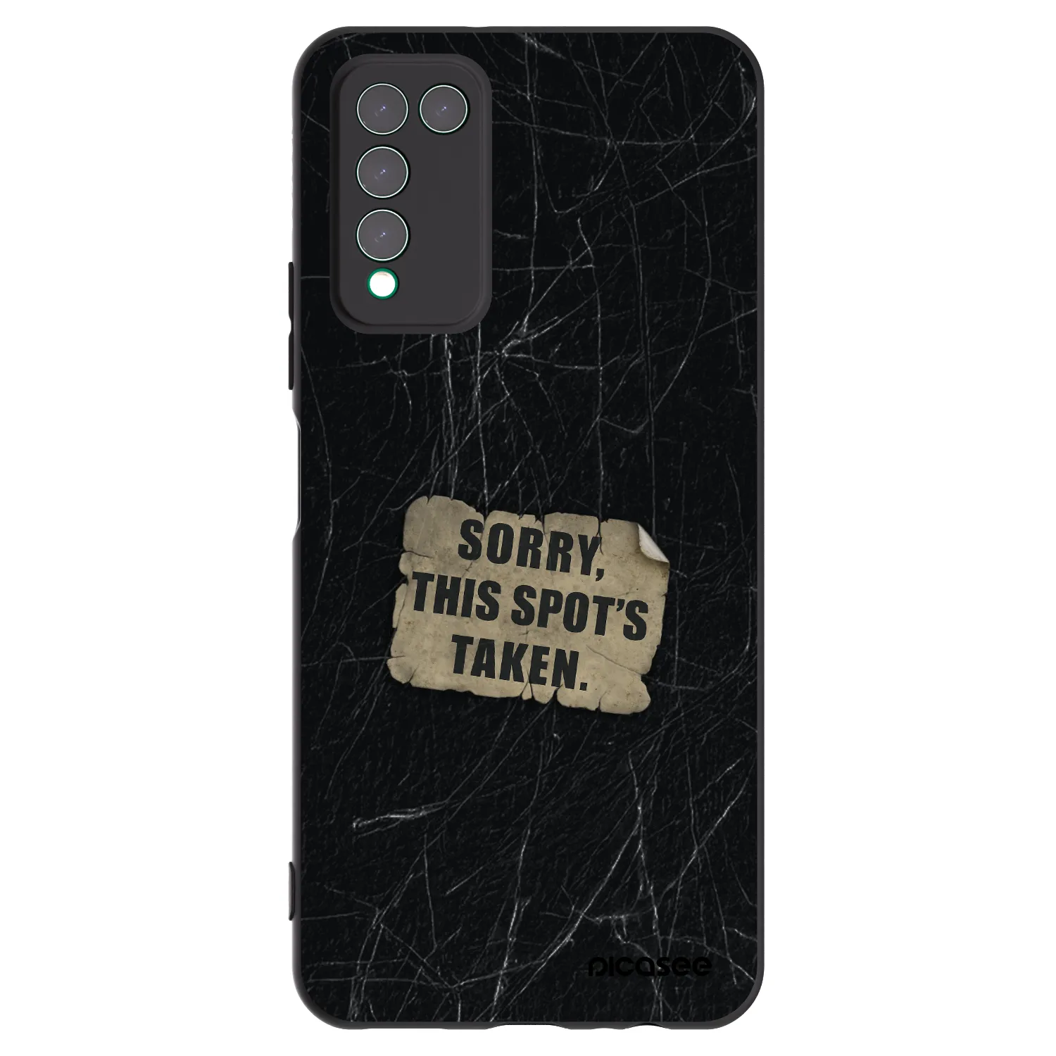 Picasee silikónový čierny obal pre Honor 10X Lite - SORRY