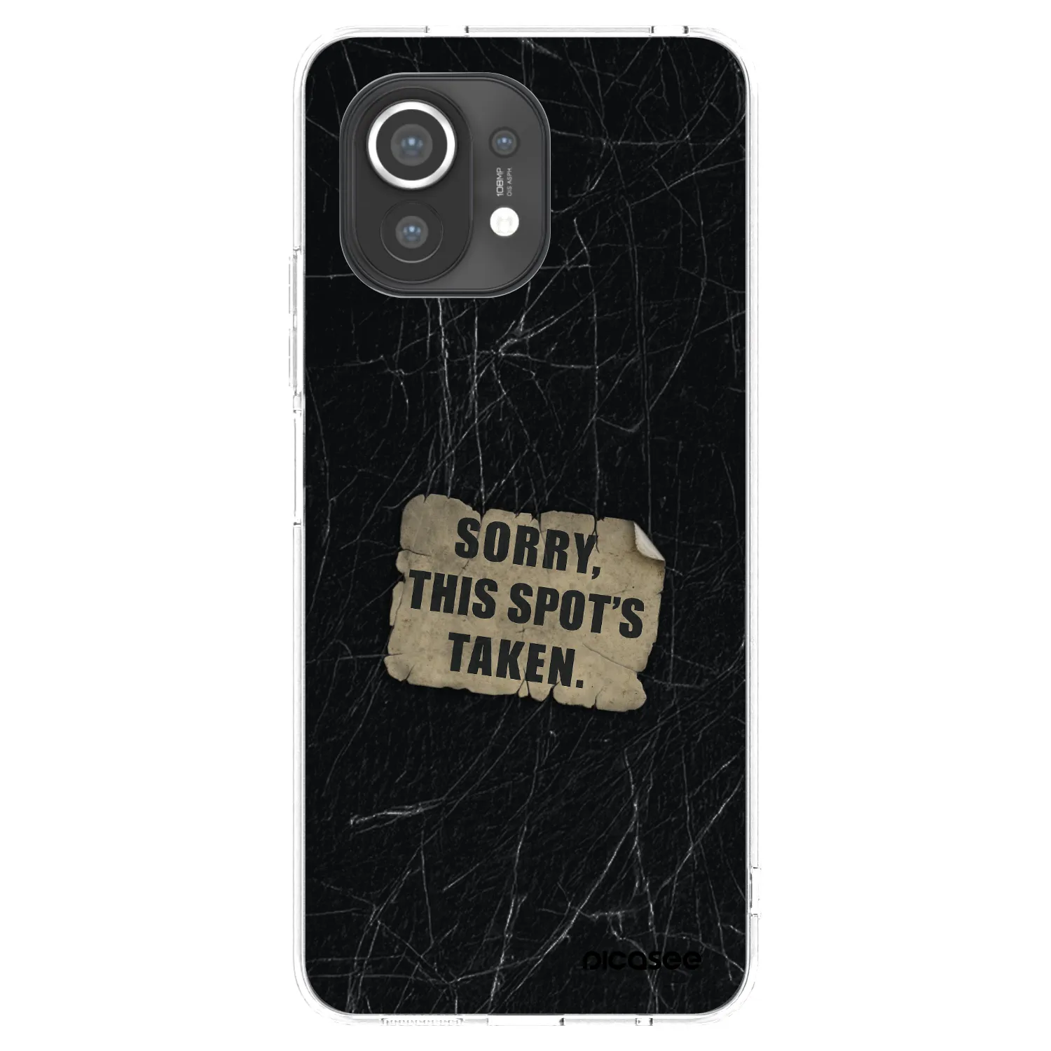 Picasee silikónový prehľadný obal pre Xiaomi Mi 11 - SORRY