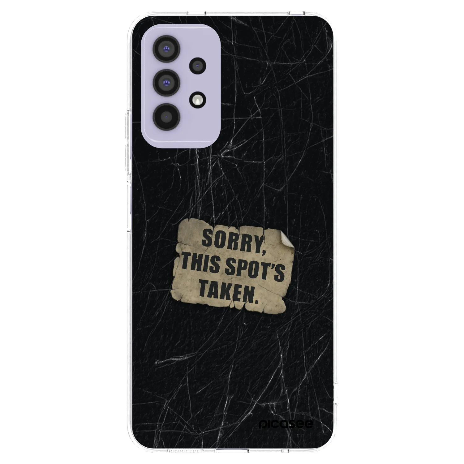 Picasee silikónový prehľadný obal pre Samsung Galaxy A32 4G SM-A325F - SORRY