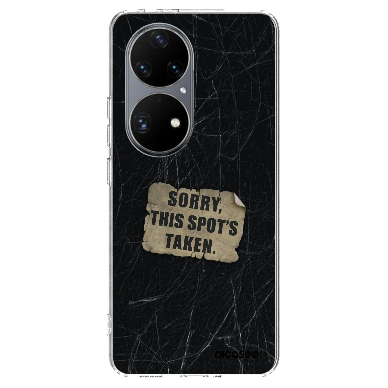 Picasee silikónový prehľadný obal pre Huawei P50 - SORRY