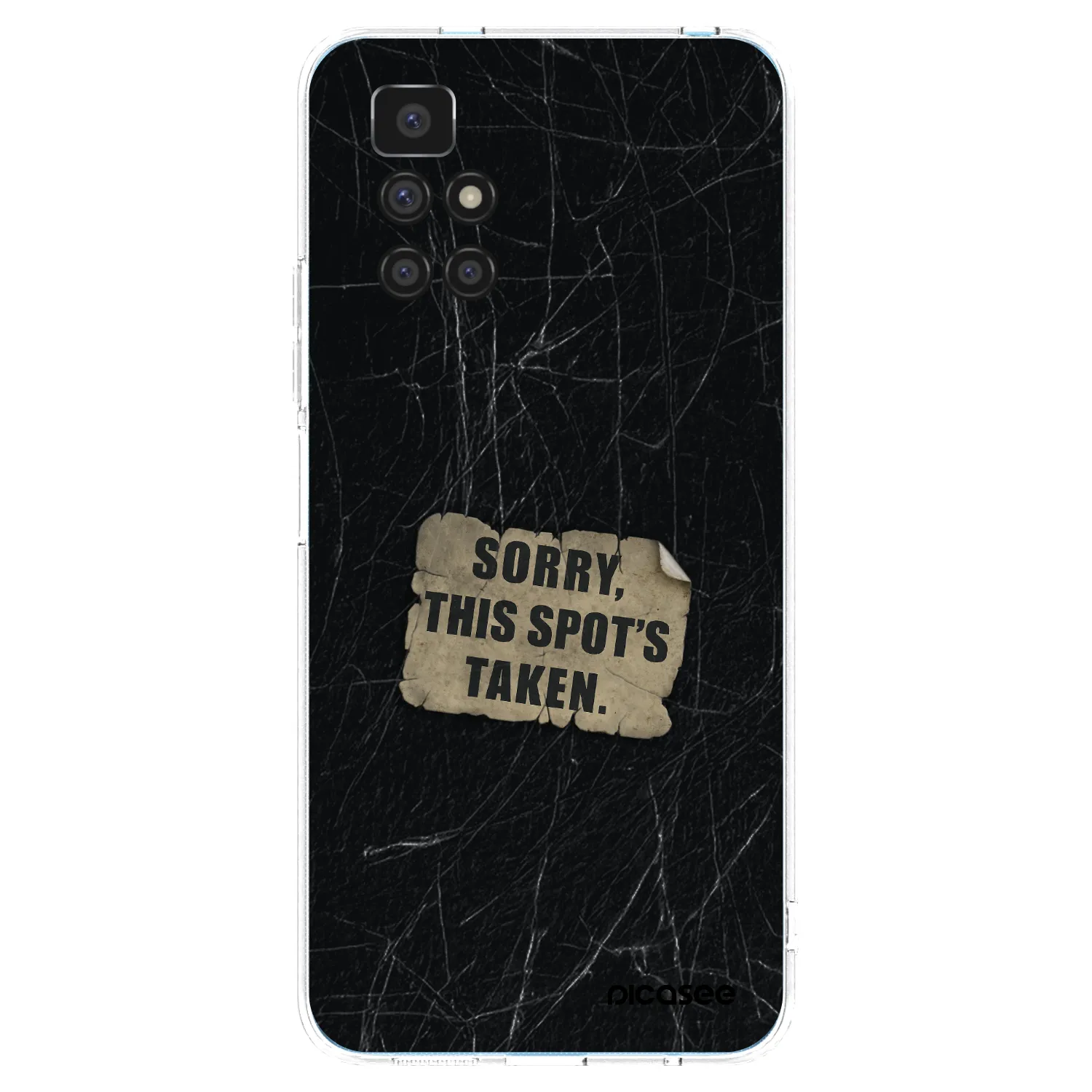 Picasee silikónový prehľadný obal pre Xiaomi Redmi 10 - SORRY