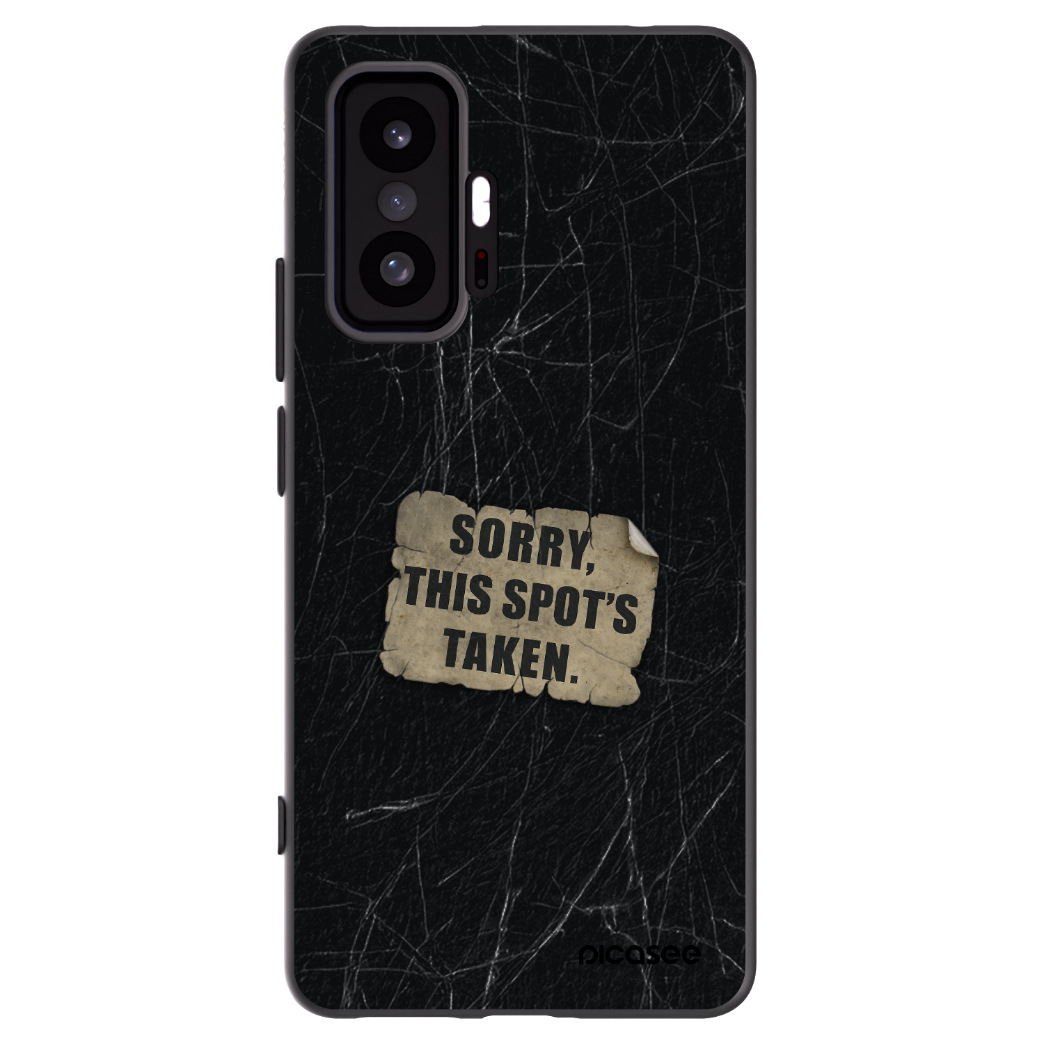 Picasee silikónový čierny obal pre Xiaomi 11T - SORRY