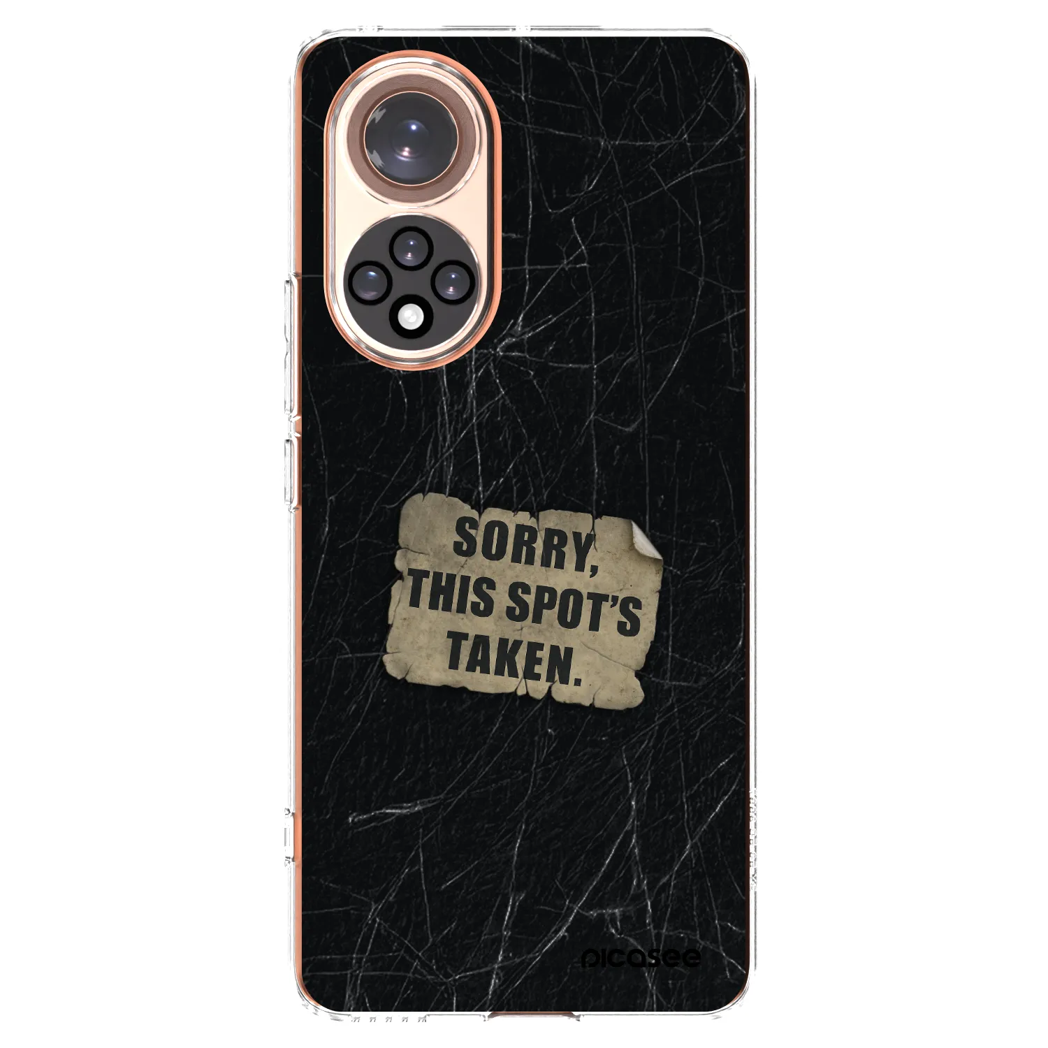 Picasee silikónový prehľadný obal pre Honor 50 5G - SORRY