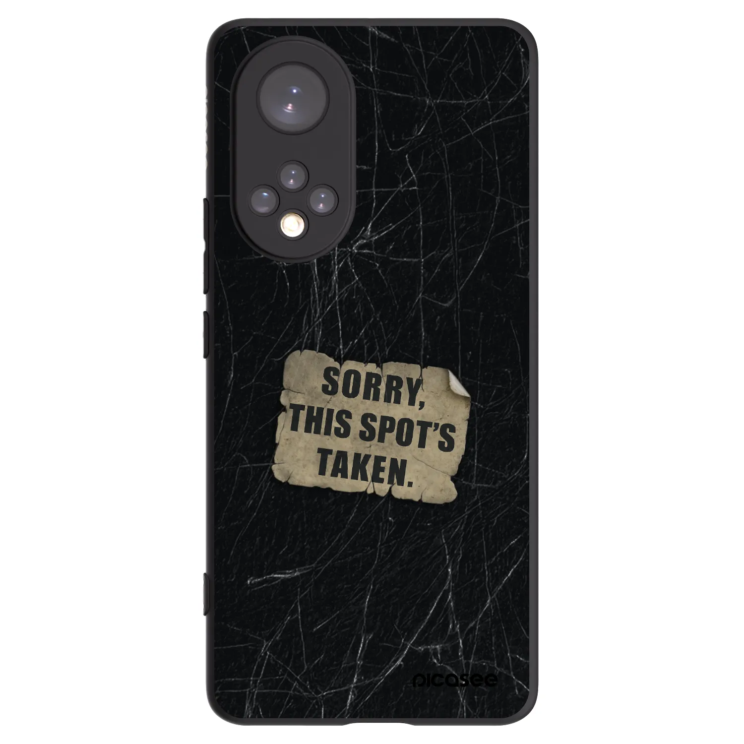 Picasee silikónový čierny obal pre Huawei Nova 9 - SORRY
