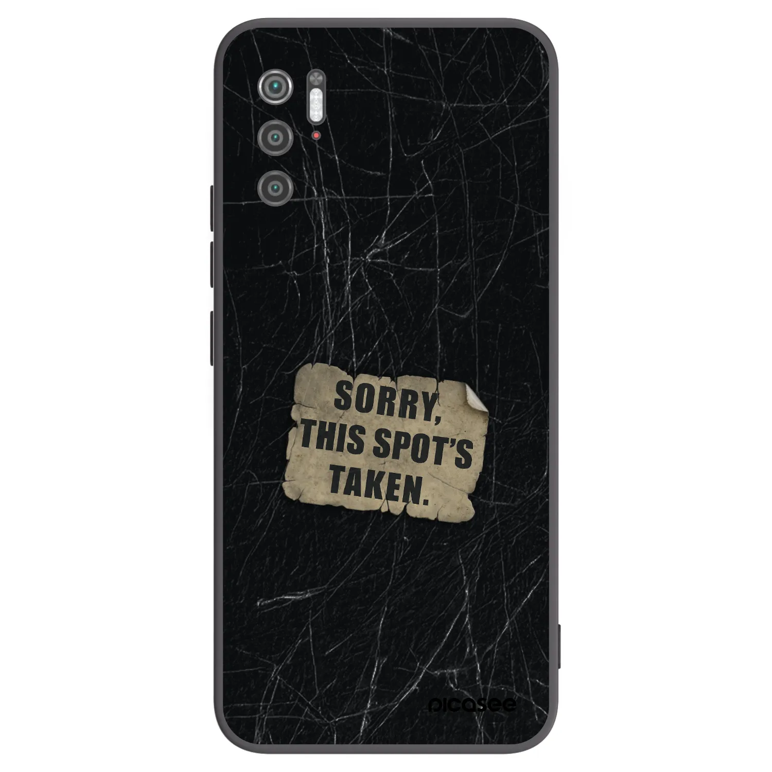 Picasee silikónový čierny obal pre Xiaomi Poco M3 Pro 5G - SORRY