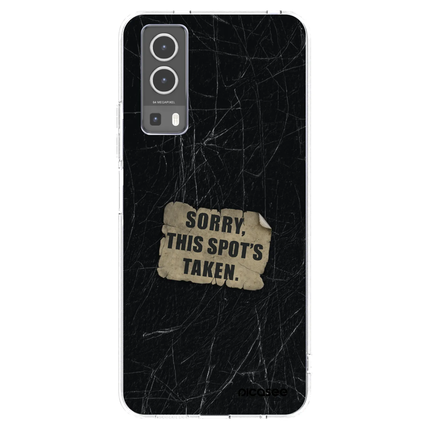 Picasee silikónový prehľadný obal pre Vivo Y72 5G - SORRY