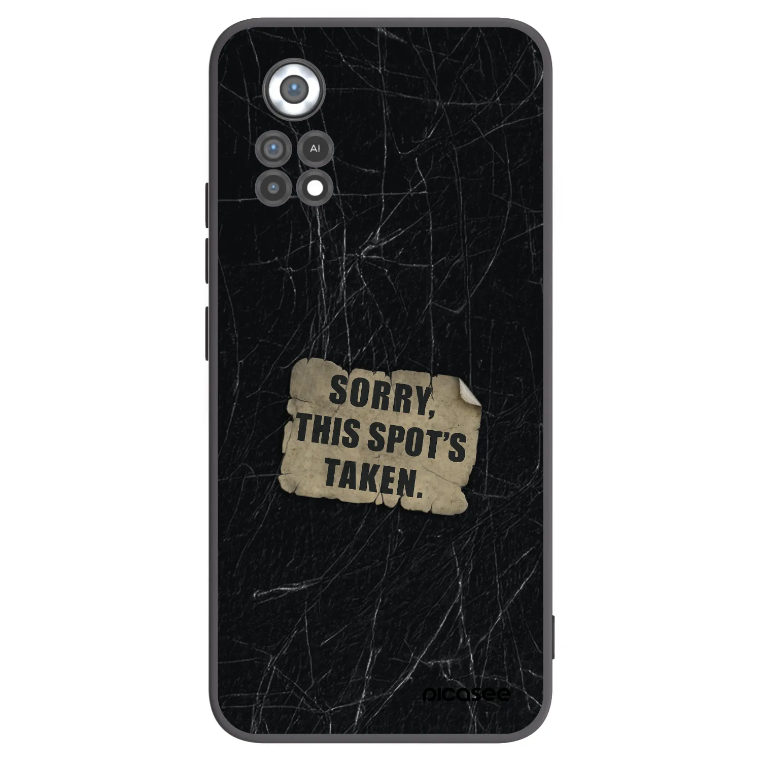 Picasee silikónový čierny obal pre Xiaomi Poco X4 Pro 5G - SORRY