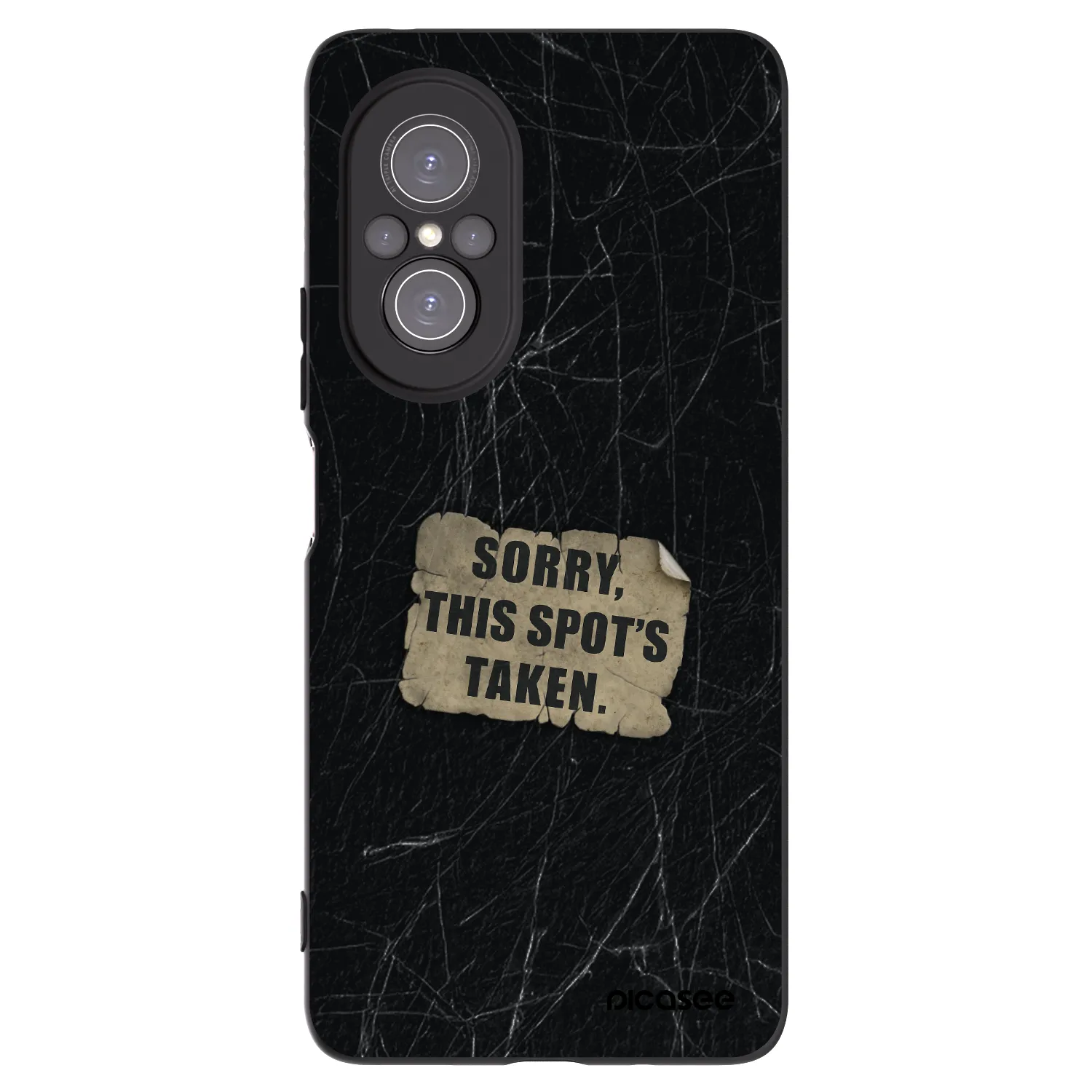 Picasee silikónový čierny obal pre Huawei Nova 9 SE - SORRY