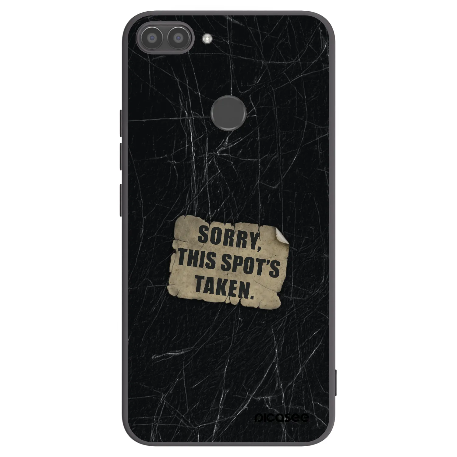 Picasee silikónový čierny obal pre Huawei P Smart - SORRY