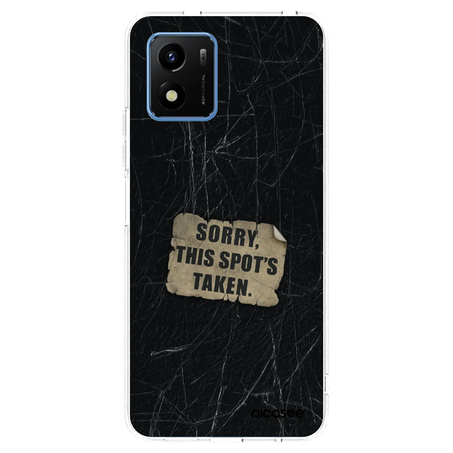 Picasee silikónový prehľadný obal pre Vivo Y01 - SORRY