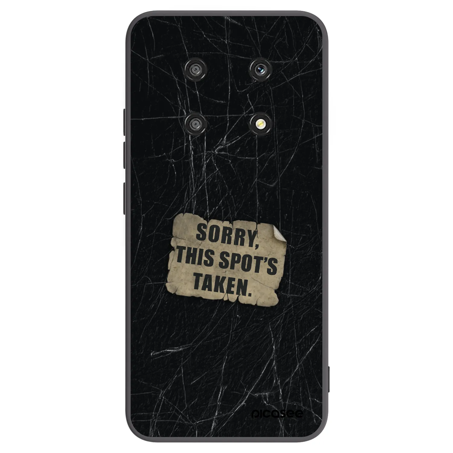 Picasee silikónový čierny obal pre Honor Magic4 Lite 5G - SORRY