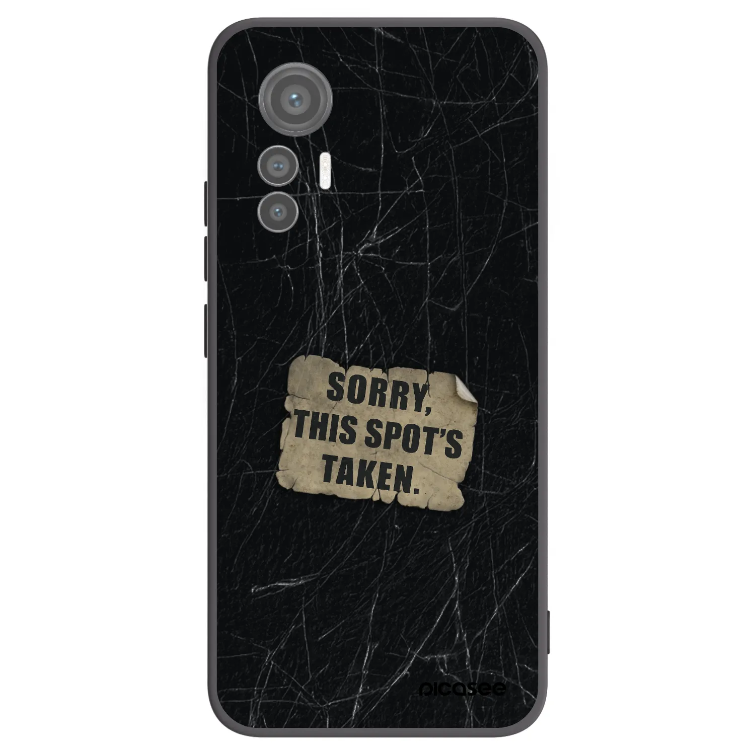 Picasee silikónový čierny obal pre Xiaomi 12 Lite - SORRY