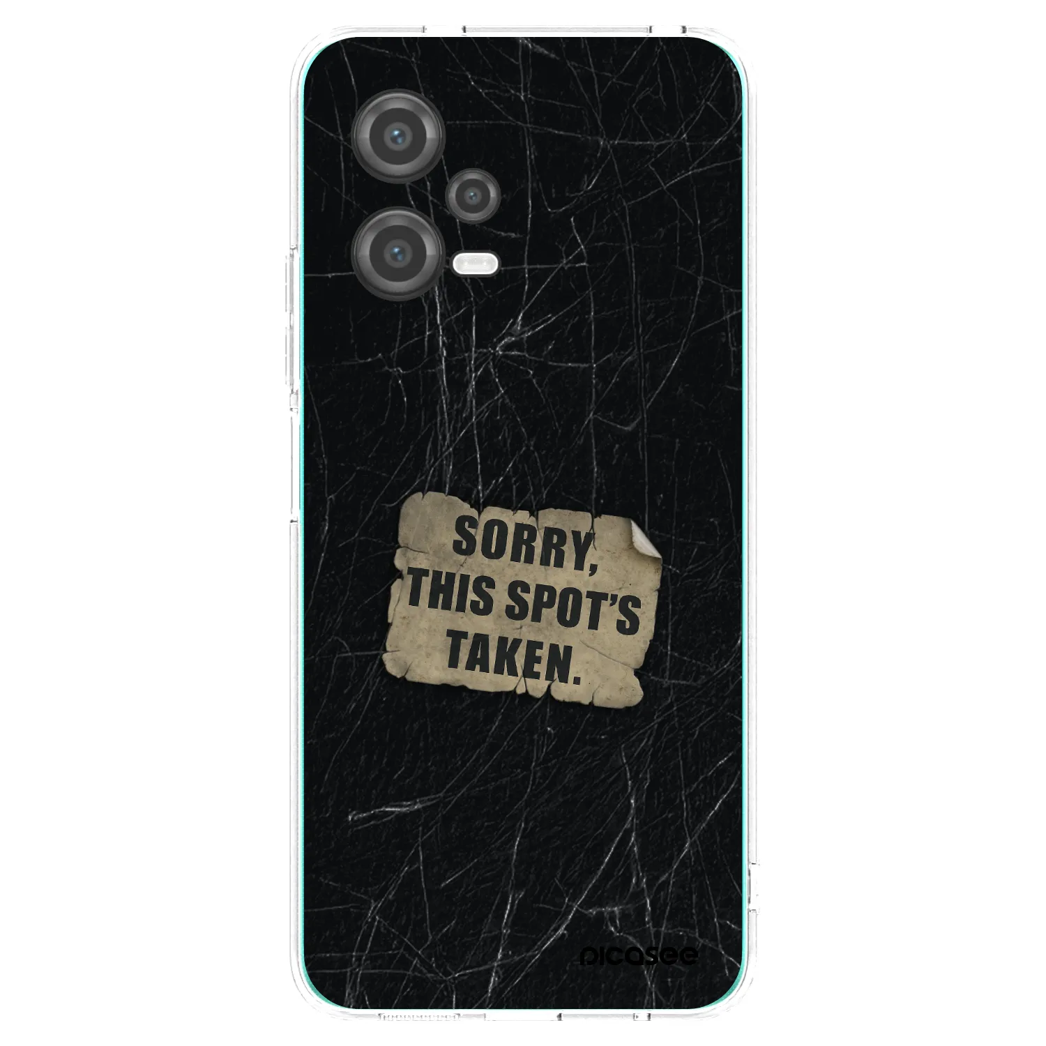 Picasee silikónový prehľadný obal pre Xiaomi Poco X5 - SORRY