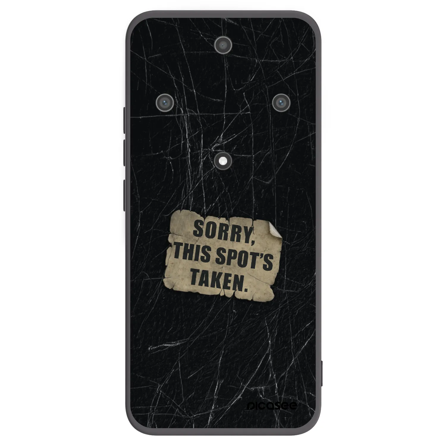 Picasee silikónový čierny obal pre Honor Magic5 Lite 5G - SORRY