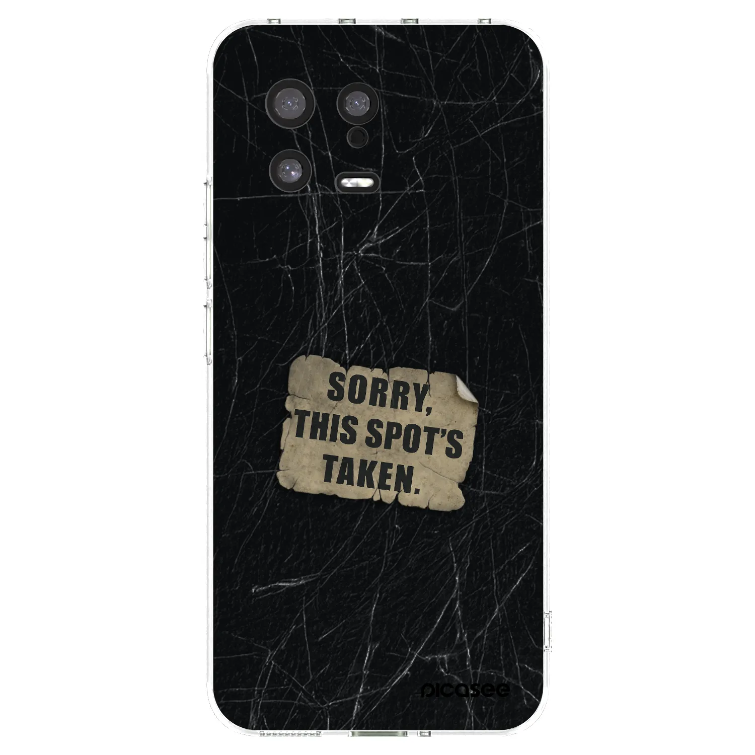 Silikónový prehľadný obal pre Xiaomi 13 - SORRY