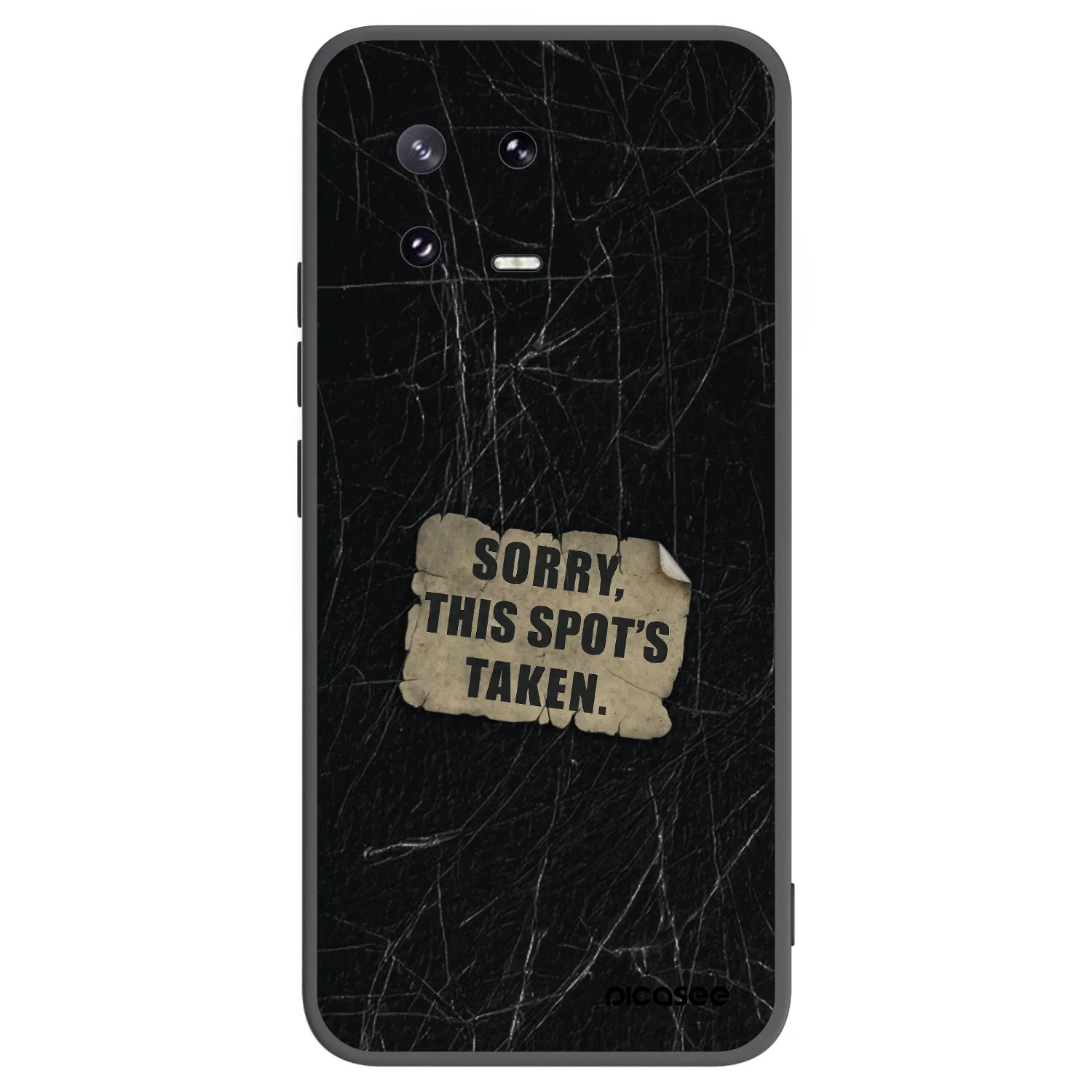 Picasee silikónový čierny obal pre Xiaomi 13 Pro - SORRY
