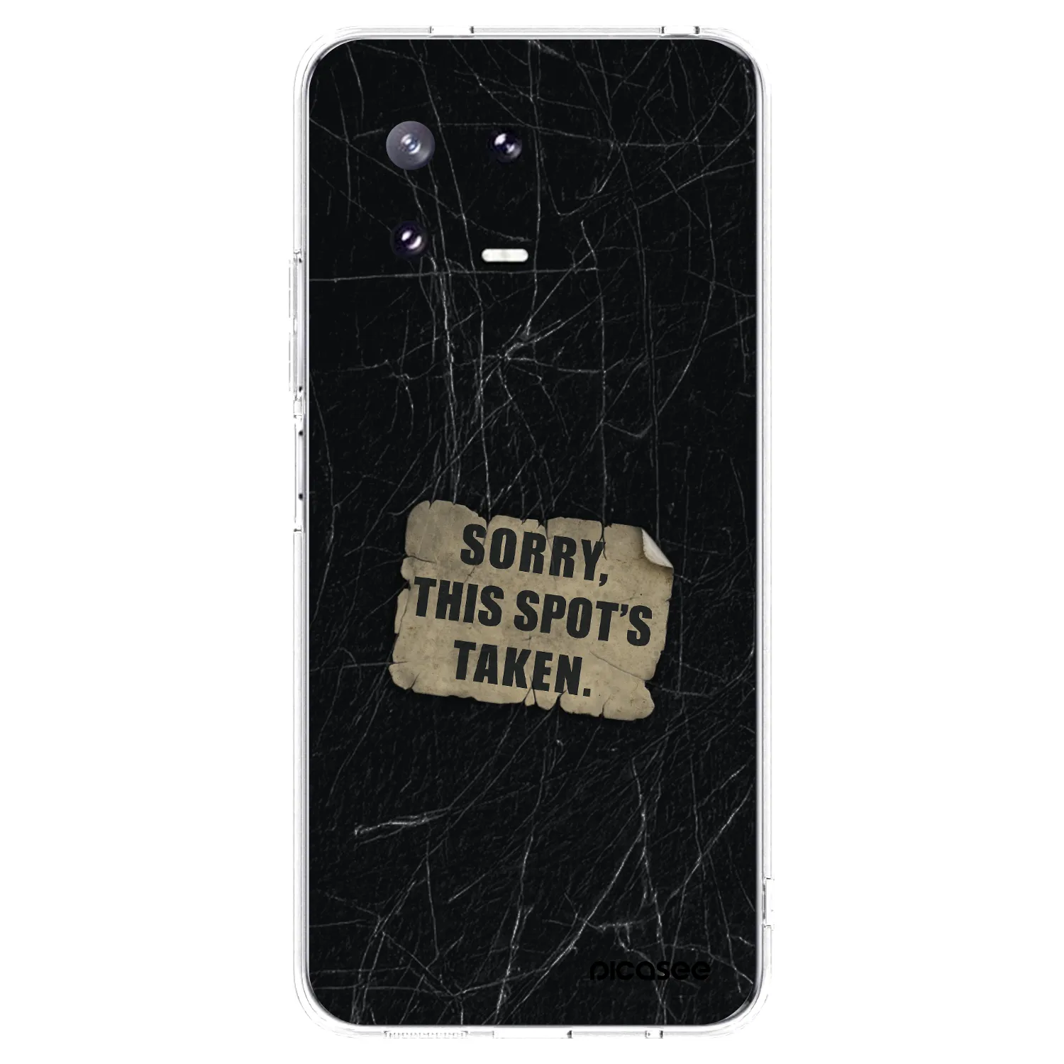 Picasee silikónový prehľadný obal pre Xiaomi 13 Pro - SORRY