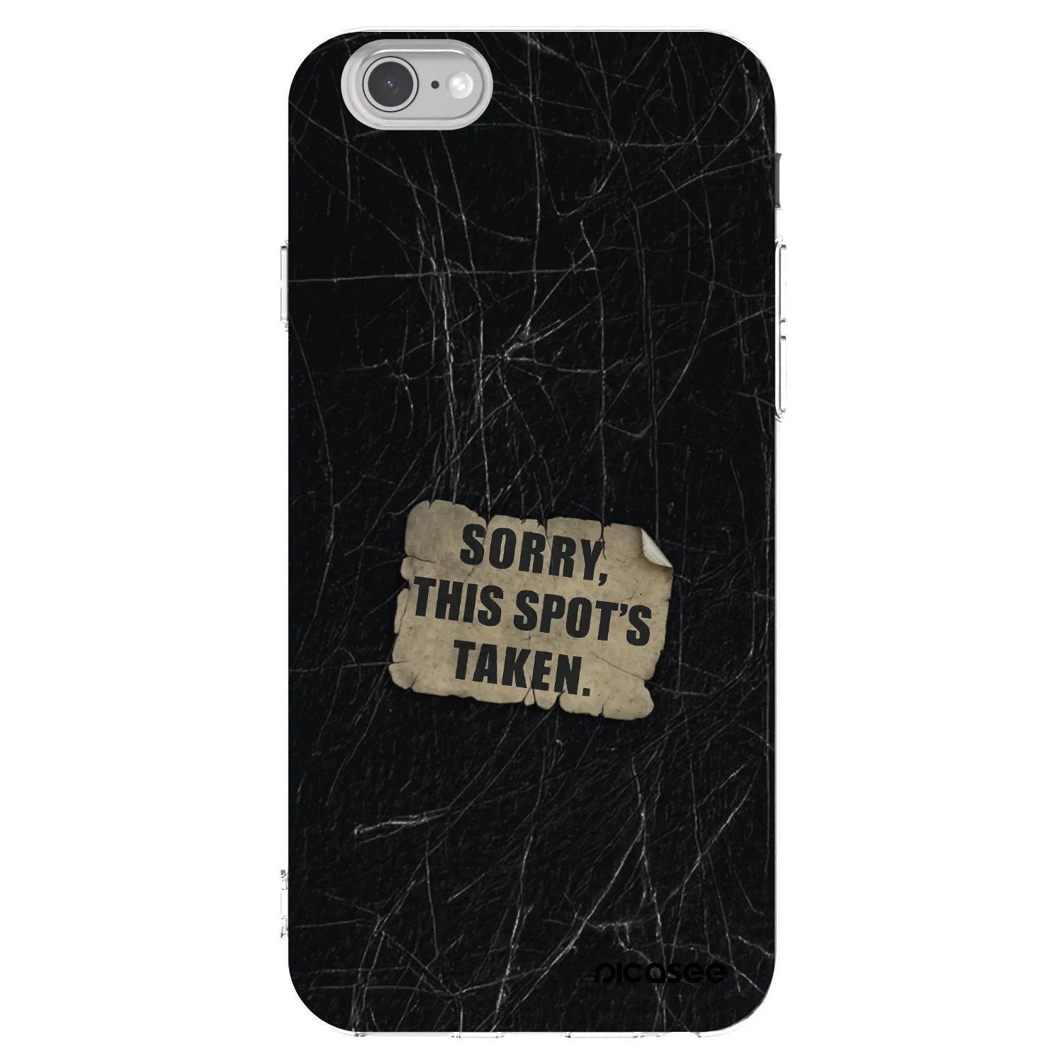 Picasee silikónový prehľadný obal pre Apple iPhone 6/6S - SORRY