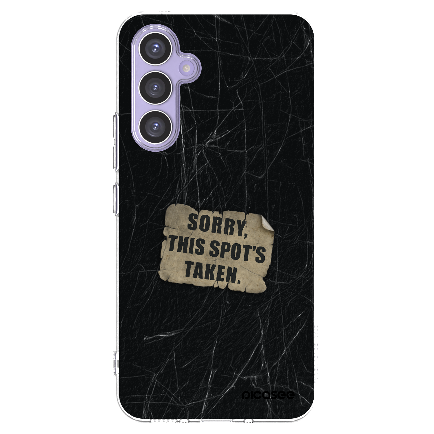 Picasee silikónový prehľadný obal pre Samsung Galaxy A54 5G A546B - SORRY