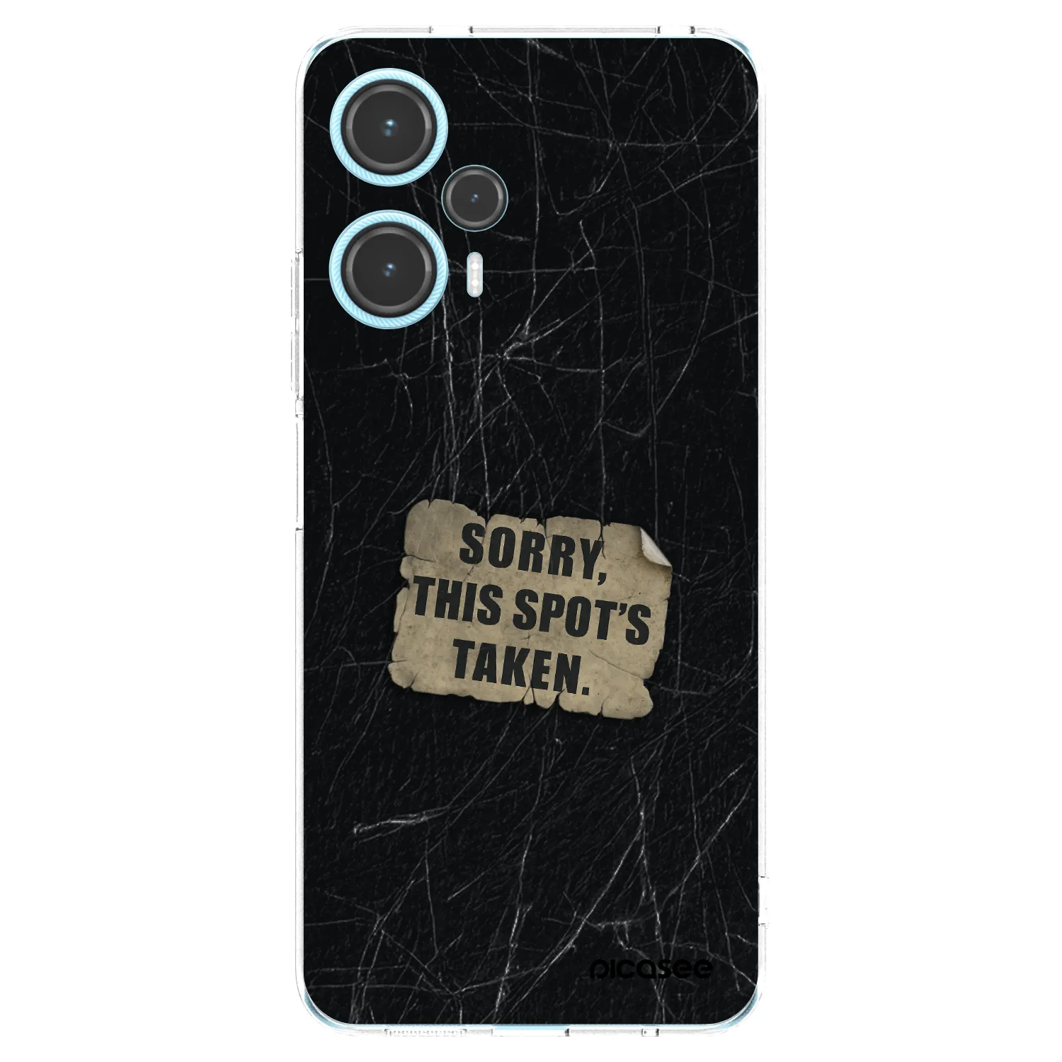 Picasee silikónový prehľadný obal pre Xiaomi Poco F5 - SORRY