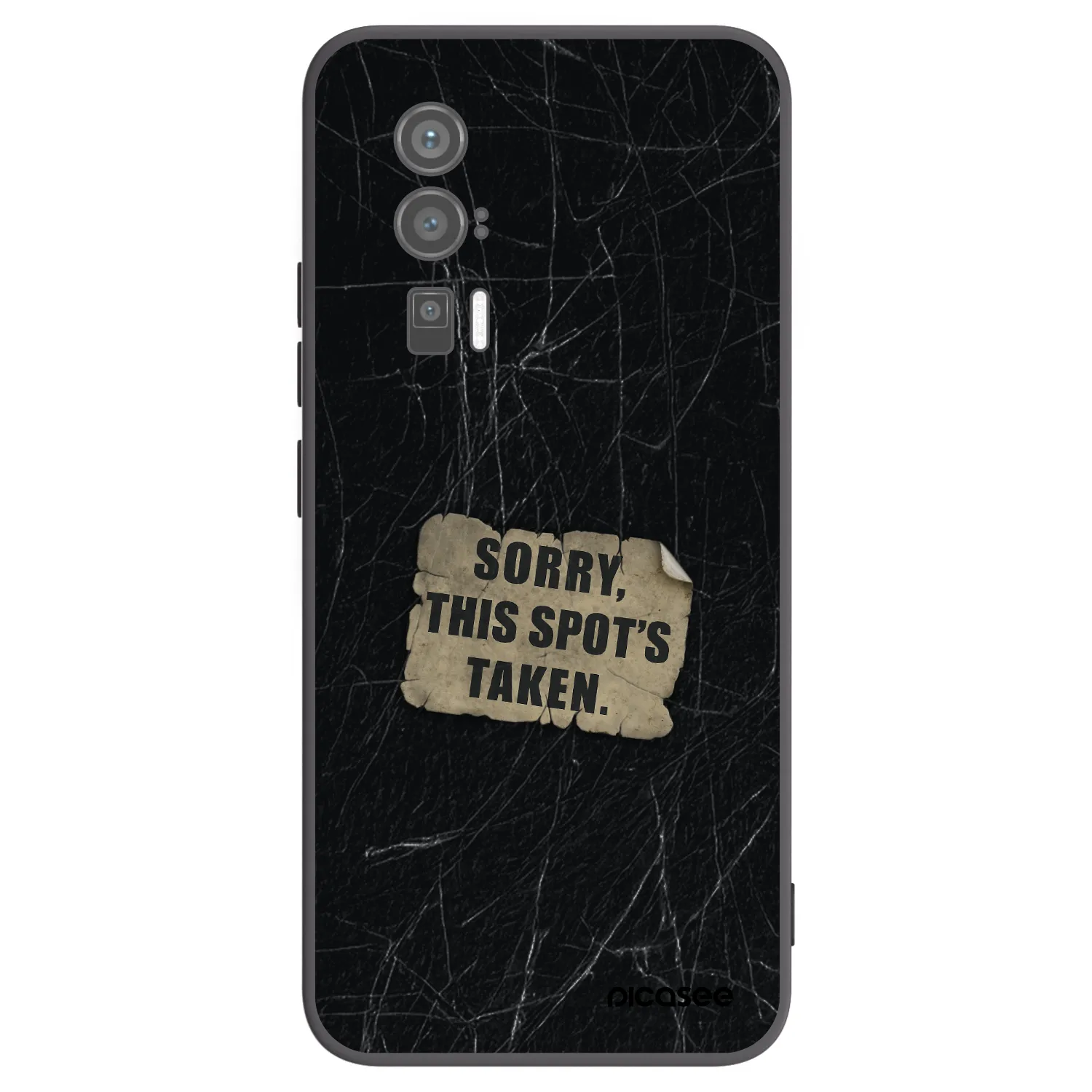 Picasee silikónový čierny obal pre Xiaomi Poco F5 Pro 5G - SORRY