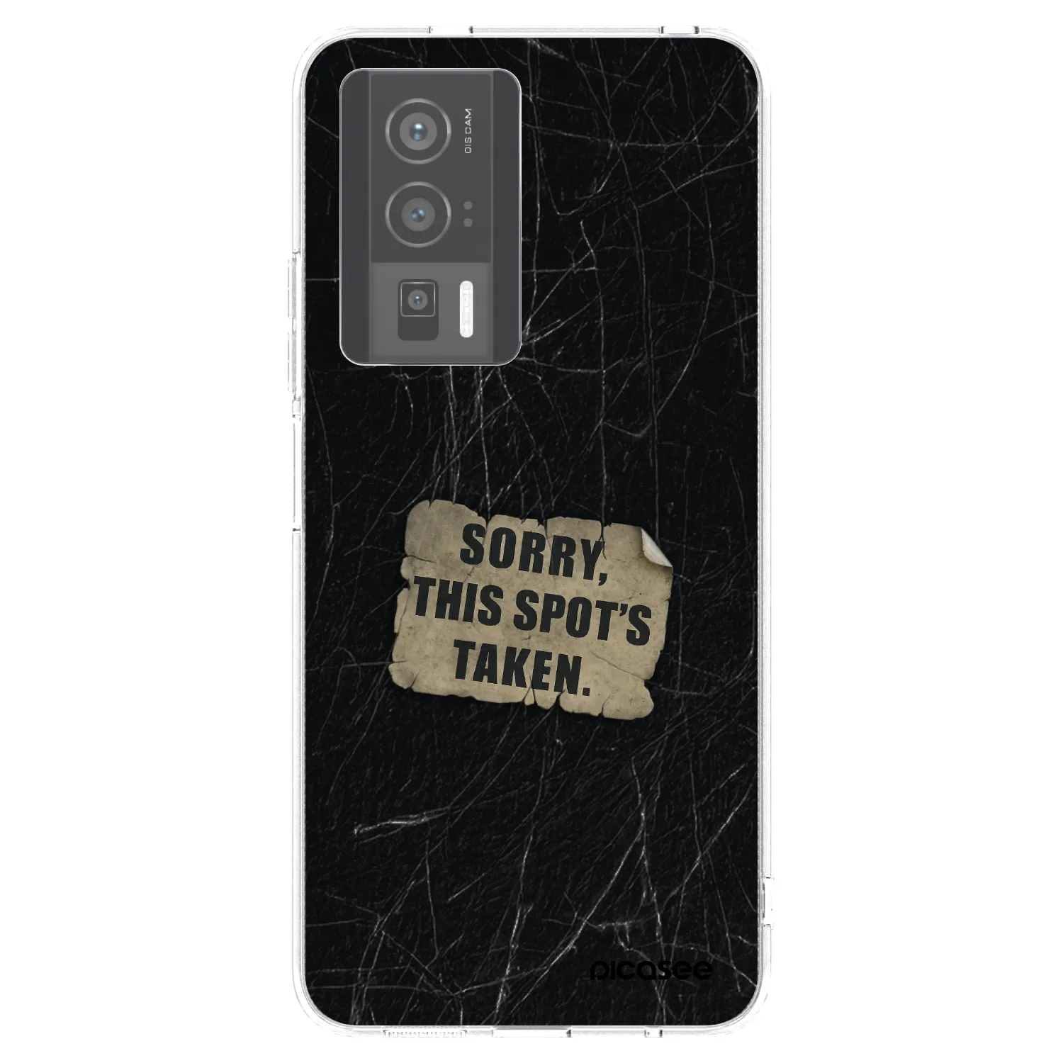 Picasee silikónový prehľadný obal pre Xiaomi Poco F5 Pro 5G - SORRY