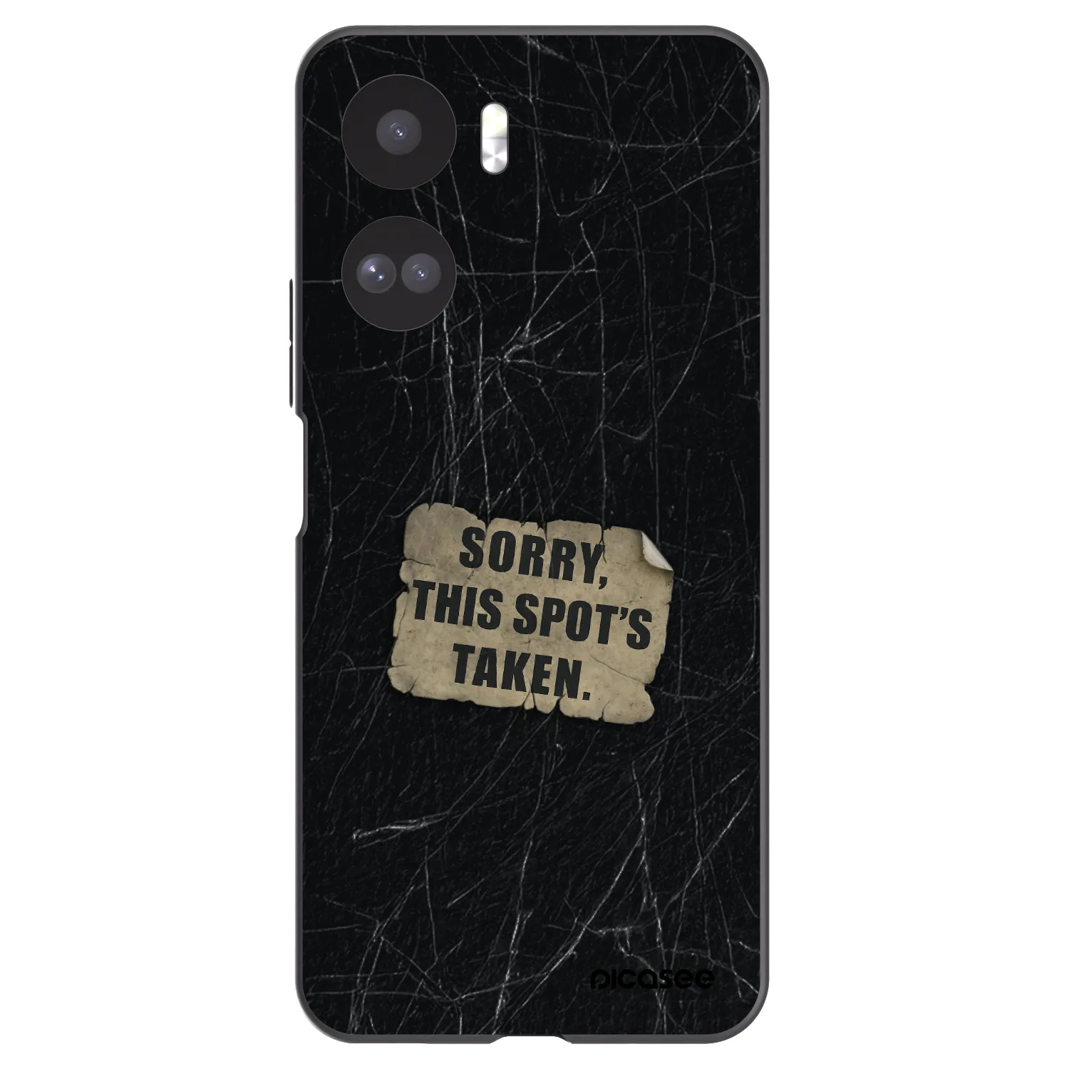 Picasee silikónový čierny obal pre Honor 90 Lite 5G - SORRY