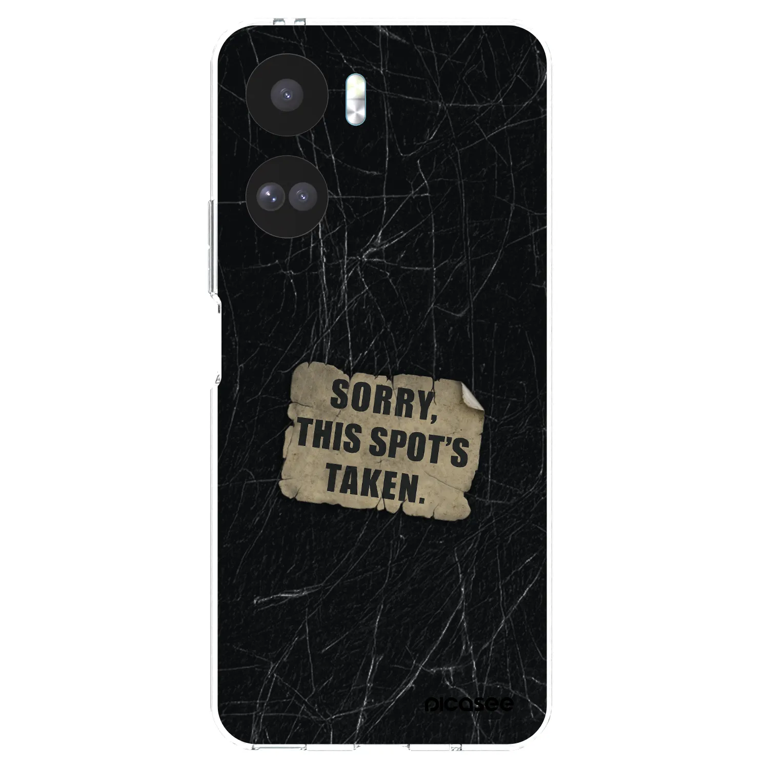 Picasee silikónový prehľadný obal pre Honor 90 Lite 5G - SORRY