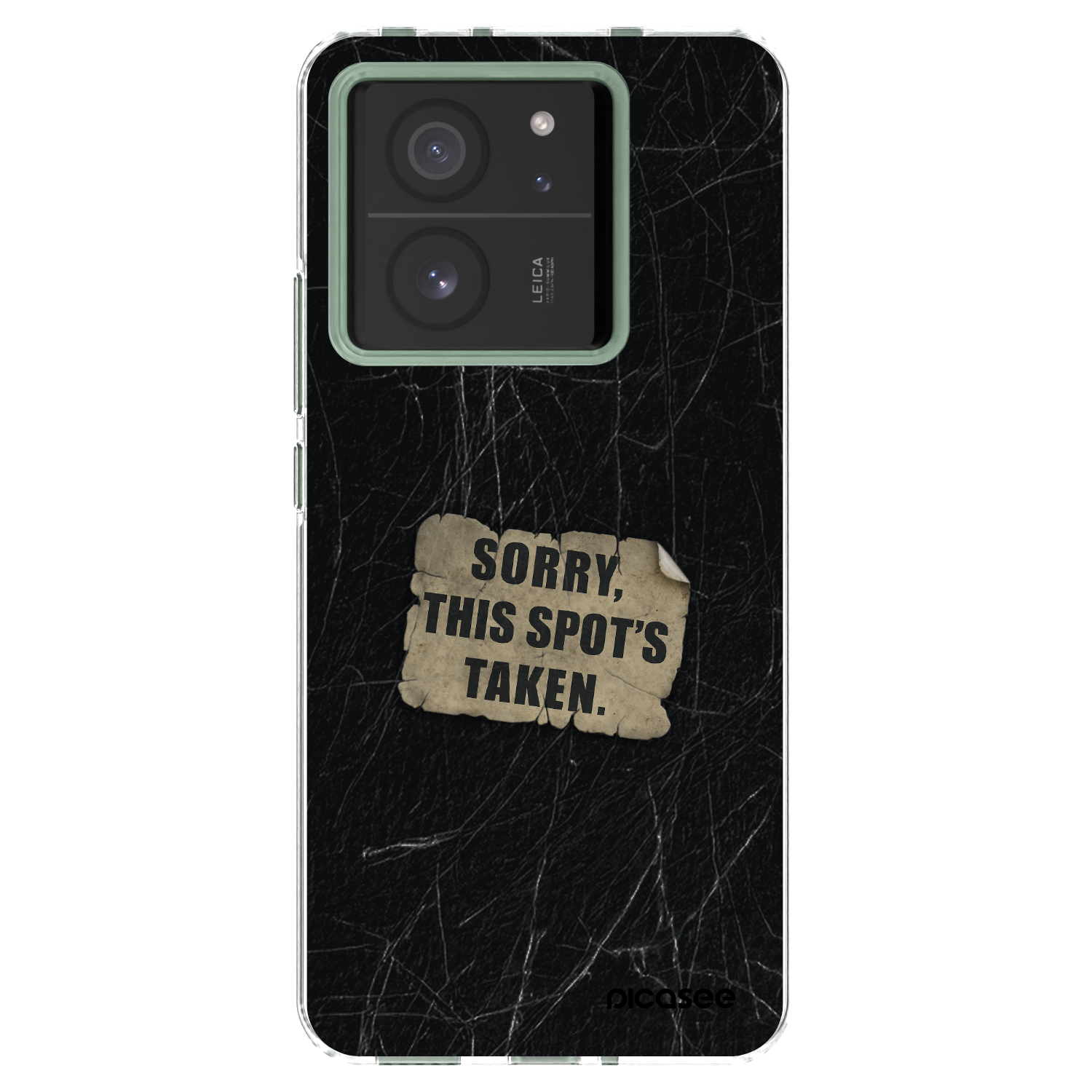 Picasee silikónový prehľadný obal pre Xiaomi 13T - SORRY