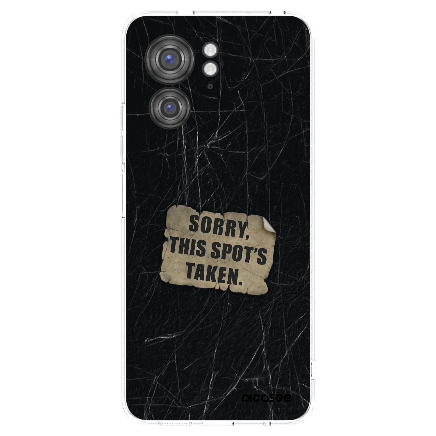 Picasee silikónový prehľadný obal pre Motorola Edge 40 - SORRY