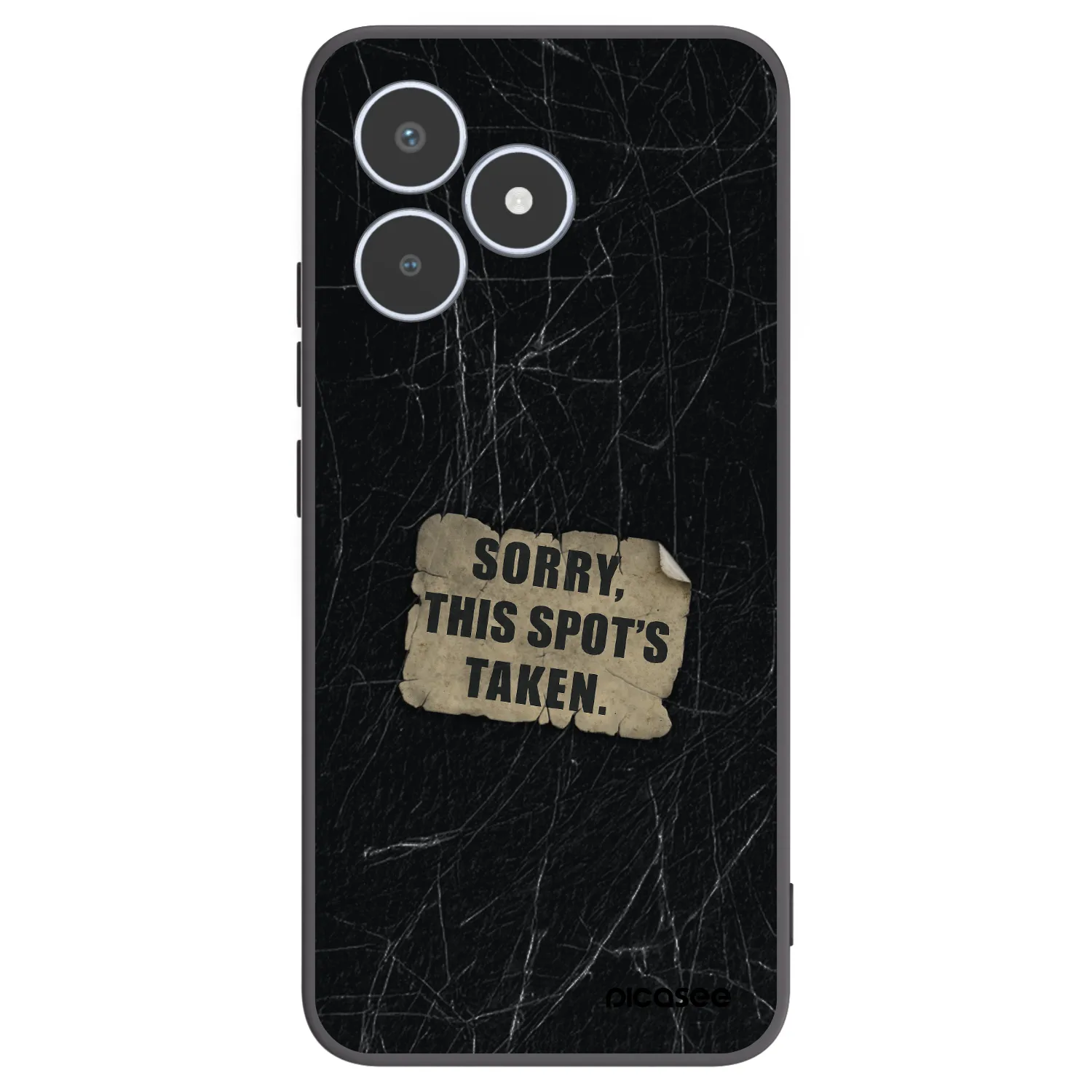 Picasee silikónový čierny obal pre Realme C53 - SORRY