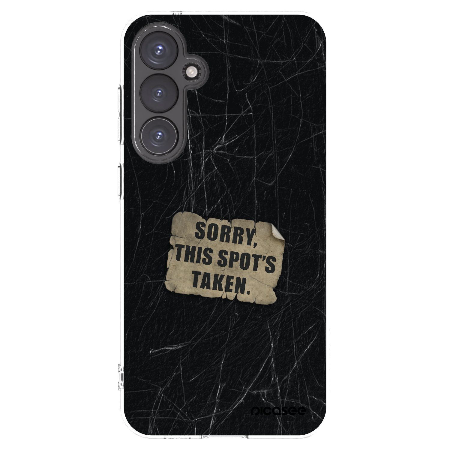 Picasee silikónový prehľadný obal pre Samsung Galaxy S23 FE S711B - SORRY
