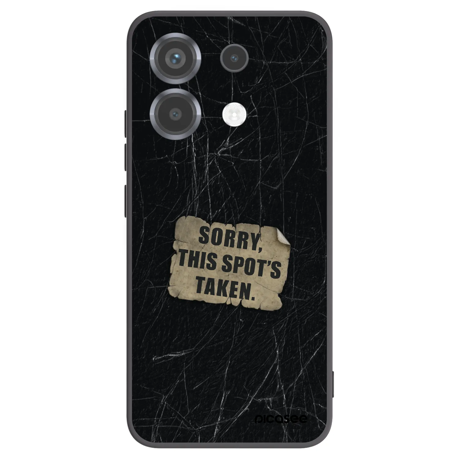 Picasee silikónový čierny obal pre Xiaomi Poco X6 - SORRY