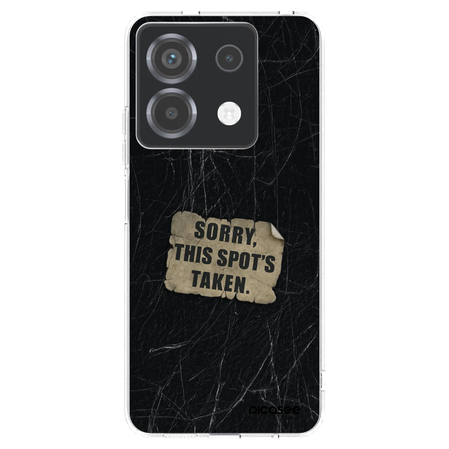 Picasee silikónový prehľadný obal pre Xiaomi Poco X6 - SORRY