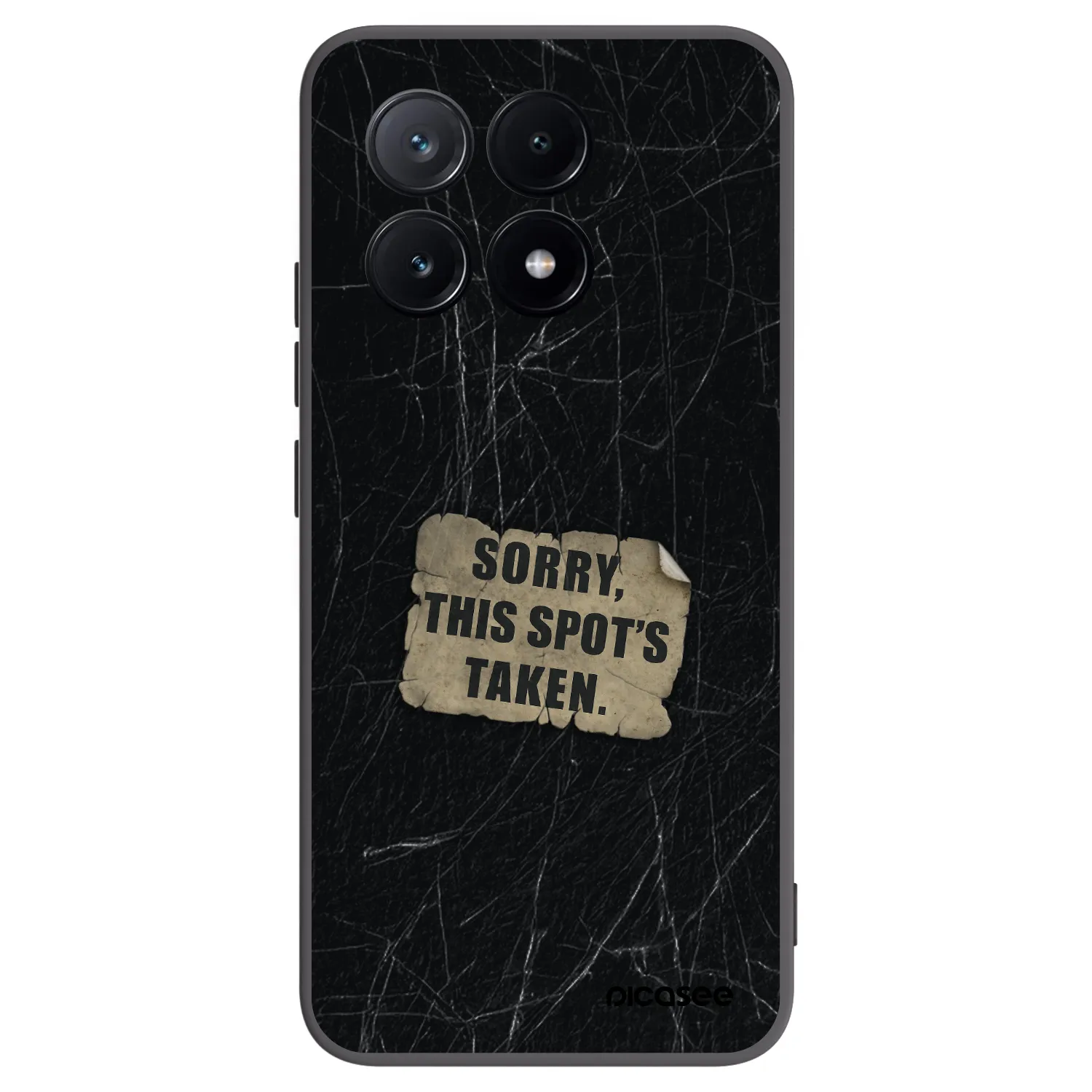 Picasee silikónový čierny obal pre Xiaomi Poco X6 Pro - SORRY