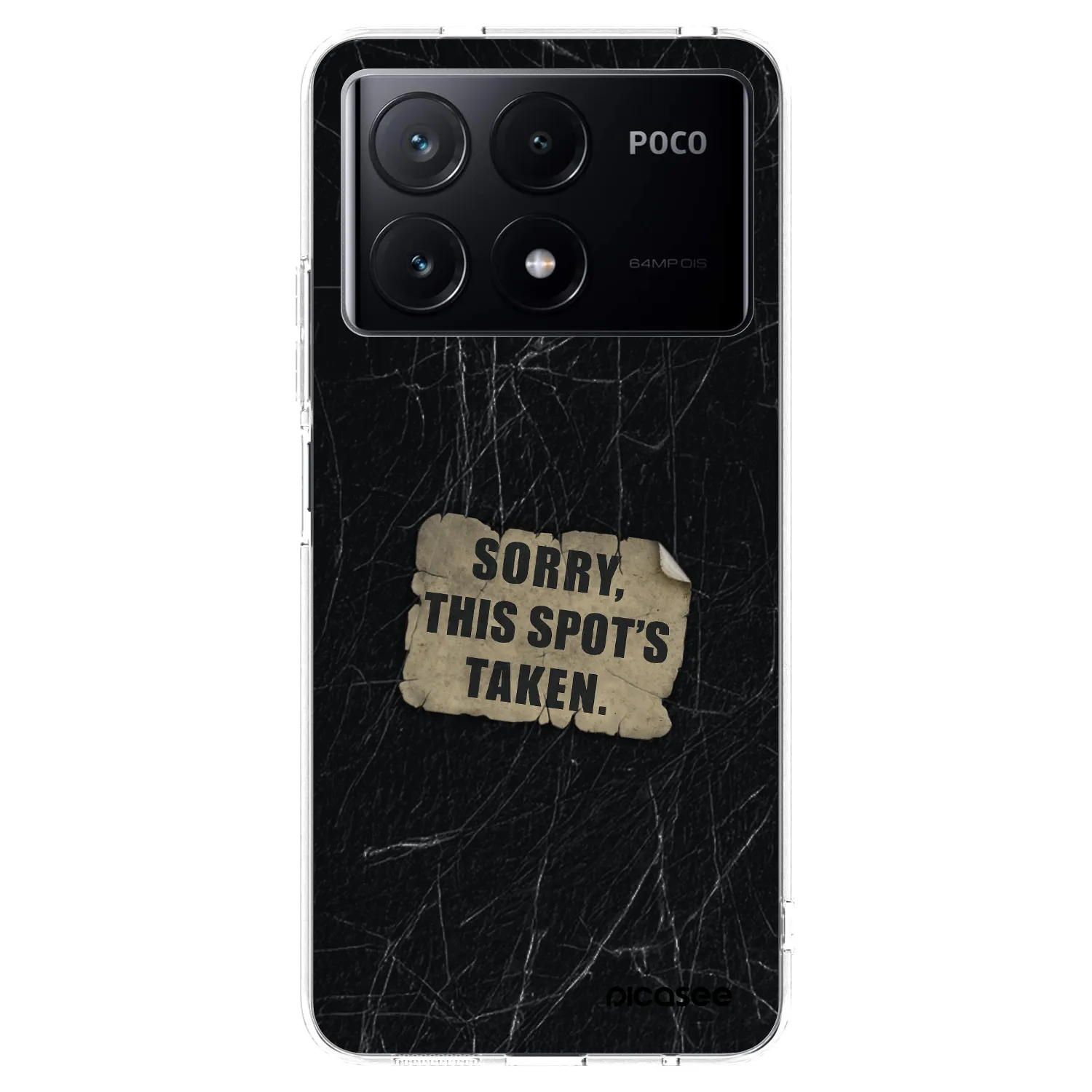 Picasee silikónový prehľadný obal pre Xiaomi Poco X6 Pro - SORRY