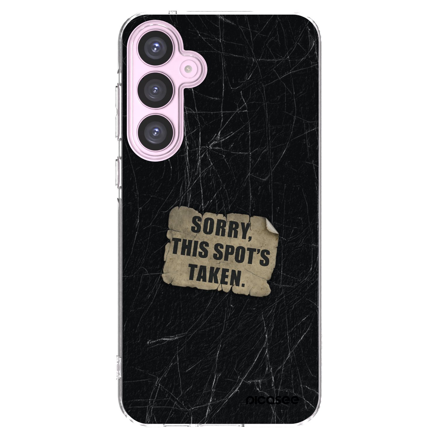 Picasee silikónový prehľadný obal pre Samsung Galaxy A55 5G A556B - SORRY